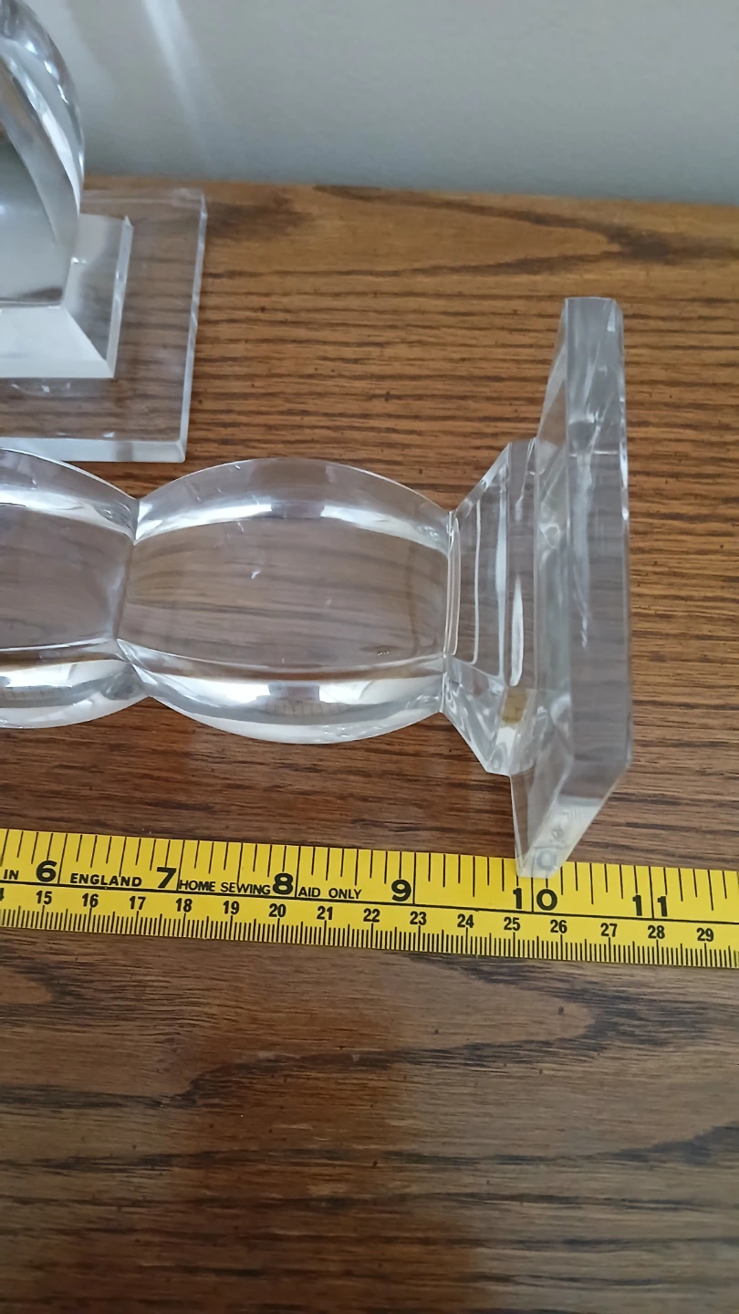 Two vintage crystal candle holders for $25.00 - photo 2