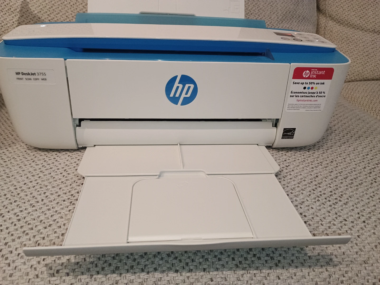 HP Deskjet 3755 All in One wireless printer