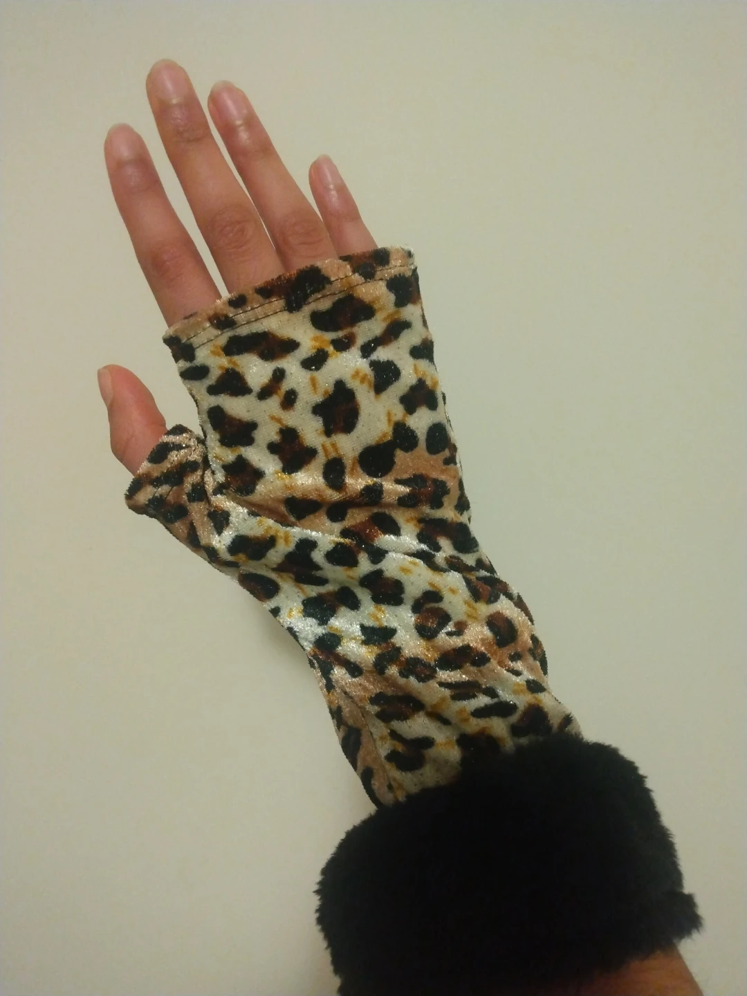 Leopard Print Costume Dress with Gloves - photo 4