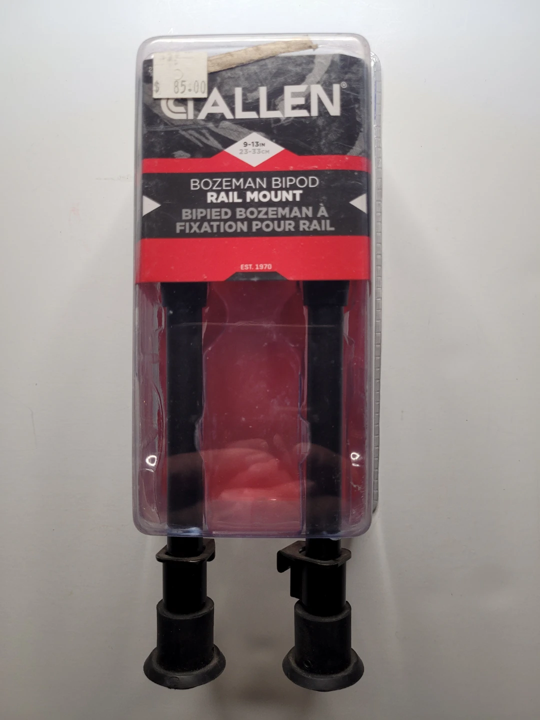 Allen Bozeman Bipod Rail Mounted