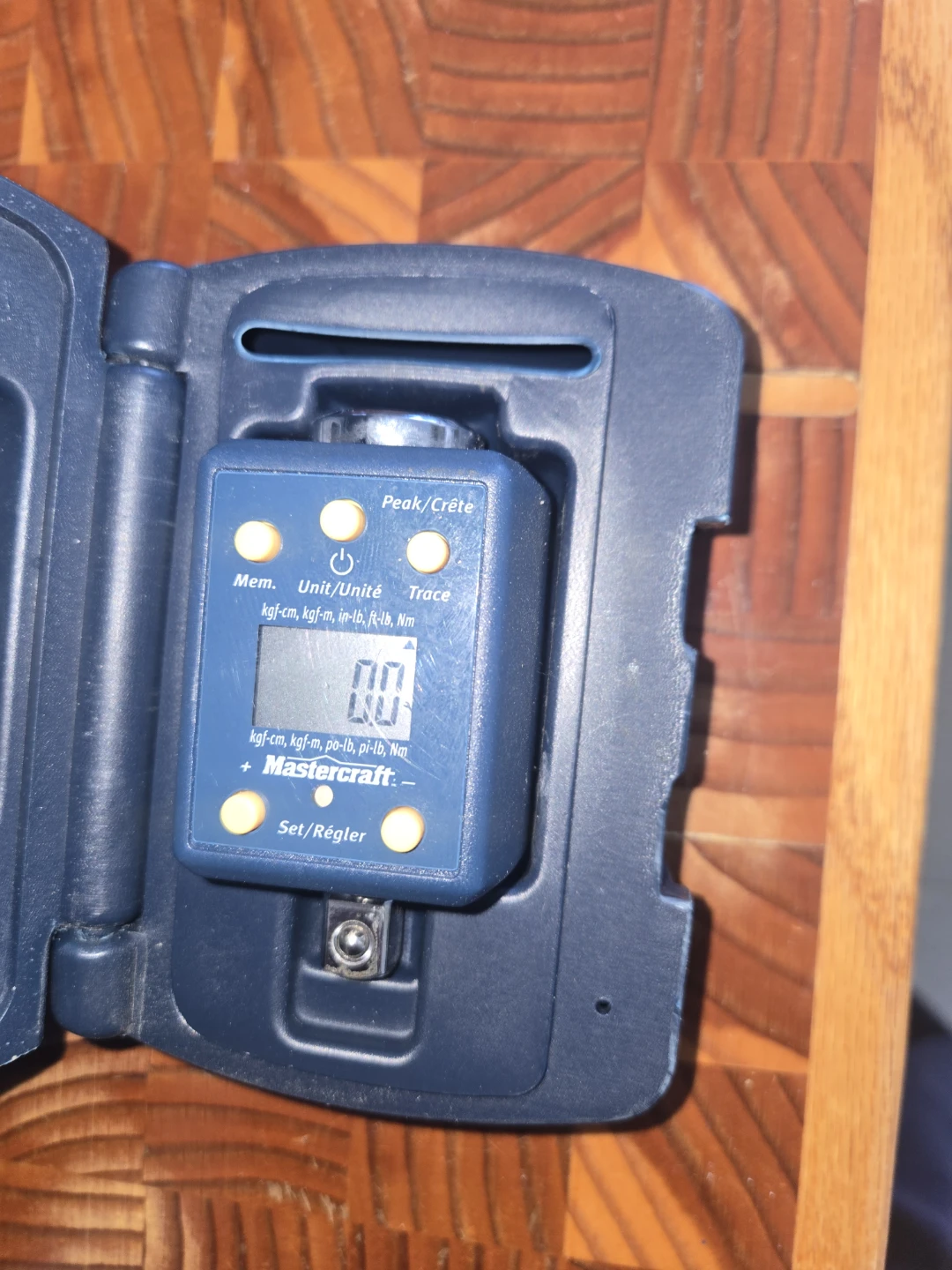 Mastercraft Digital Torque Adapter with Case