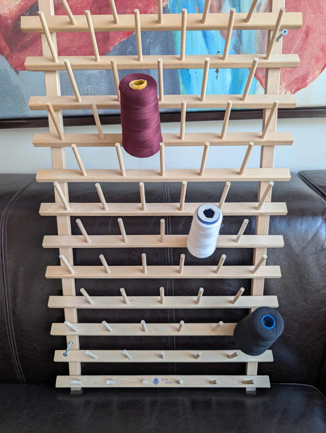 Juki Tailor Wooden Thread Spool Holder - photo 2