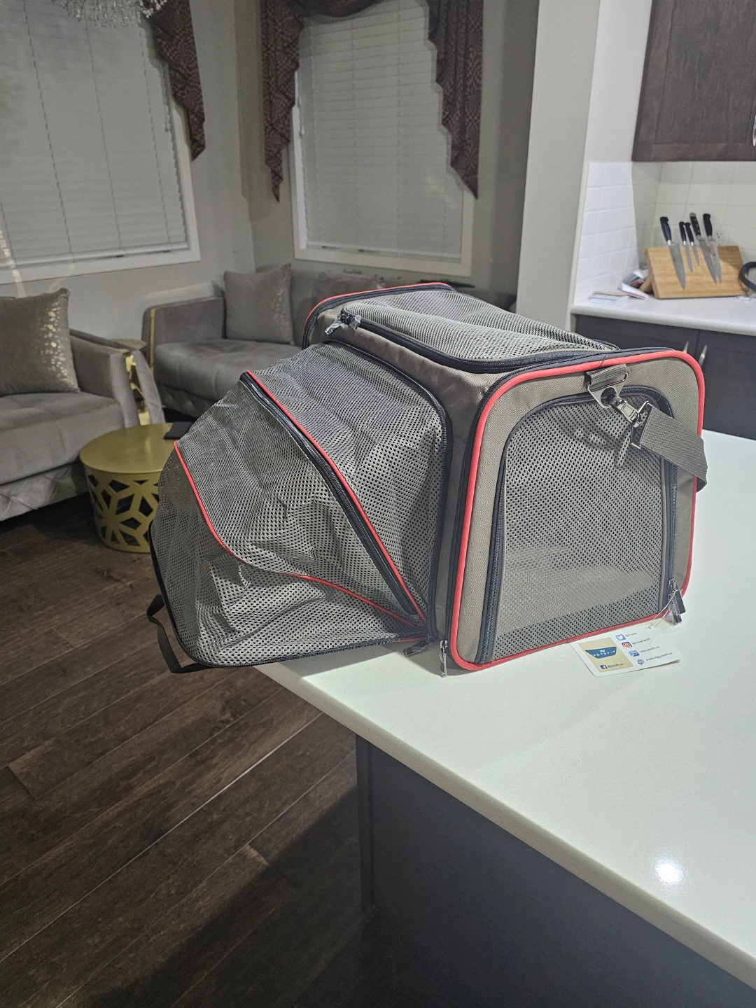 Petsfit Expandable Cat Carrier Dog Carriers,Airline Approved.. - photo 4