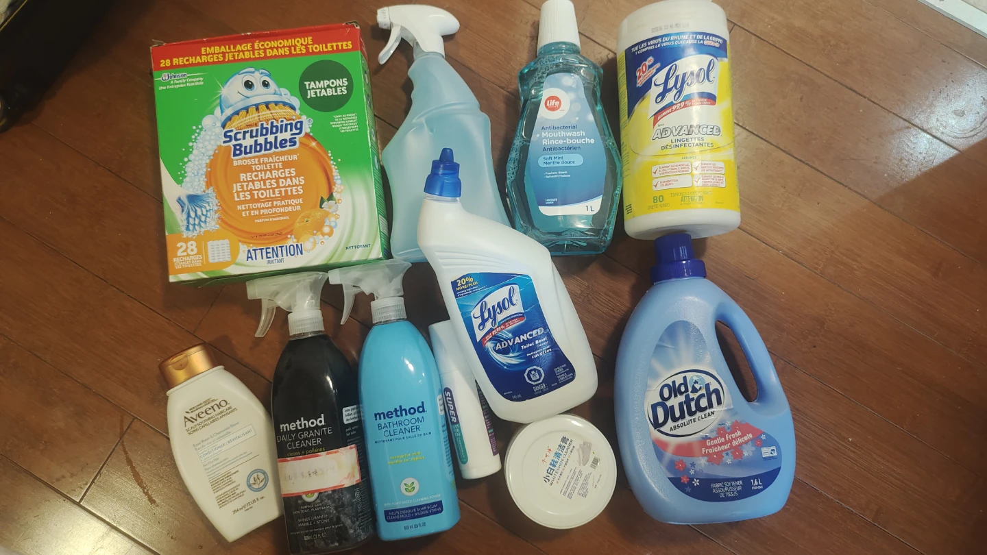 Household Cleaning Supplies Bundle