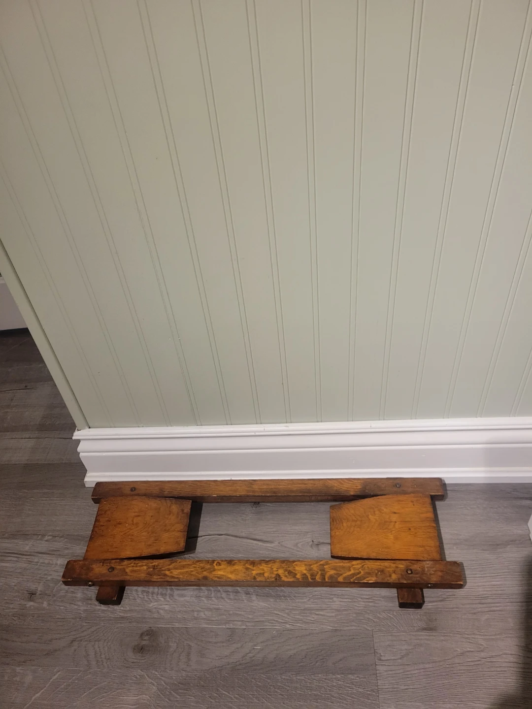 Antique Wood Book Rack. Book Shelf. - photo 2