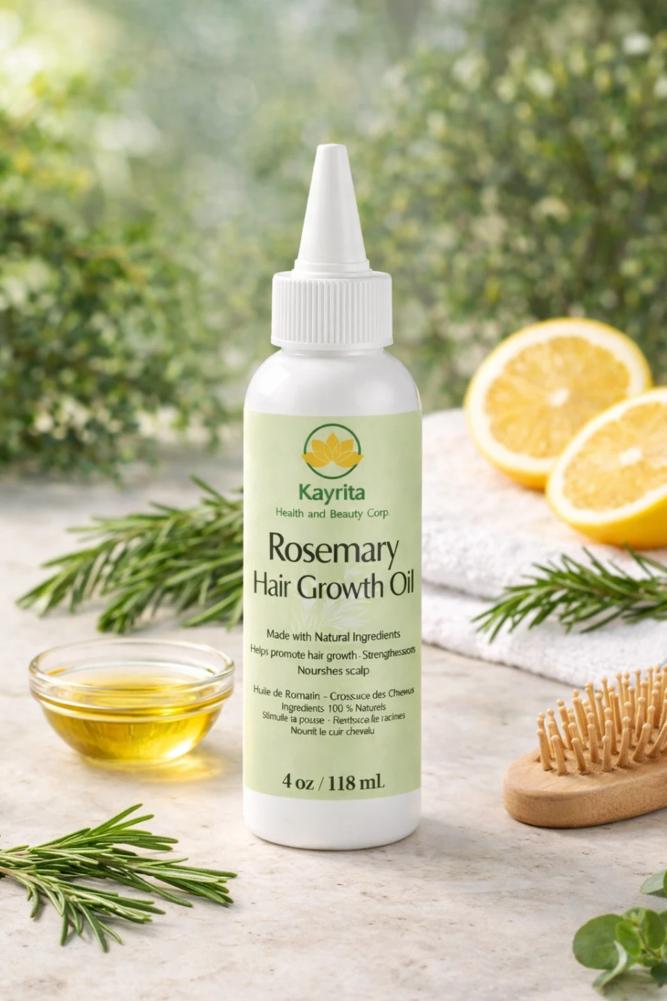 Kayrita Rosemary Hair Growth Oil - 4 oz