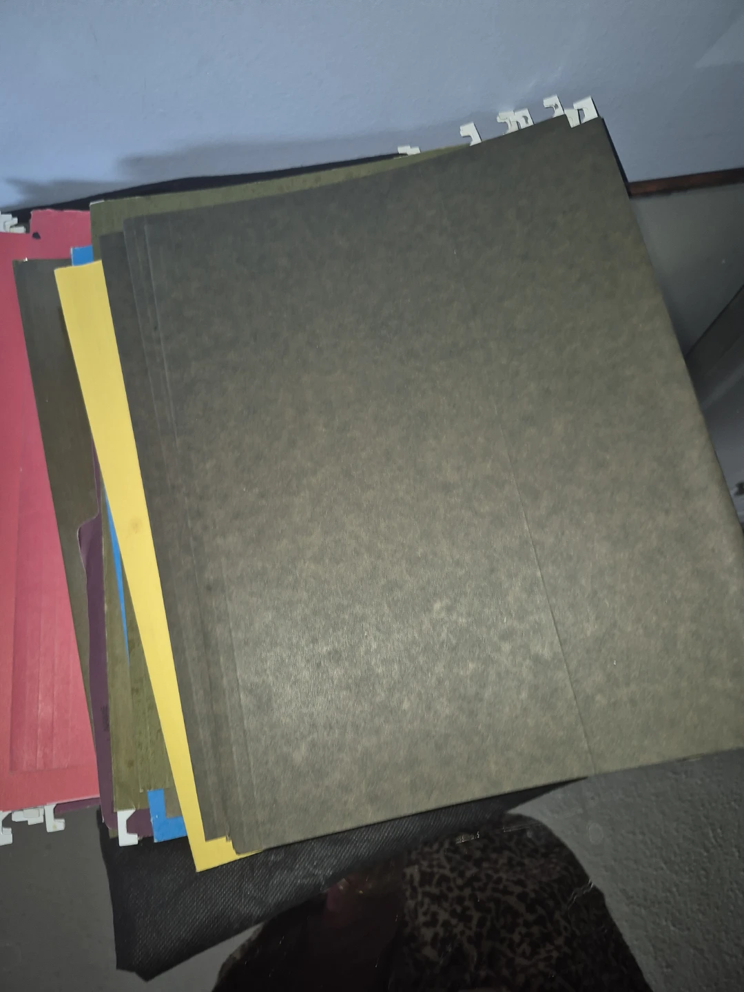 Lot of Hanging File Folders
