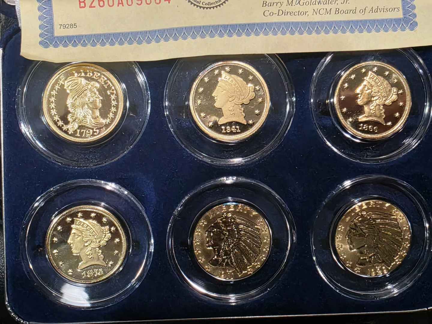 National Collector's Mint $5 Mint Mark Tribute Proof Collection - photo 2