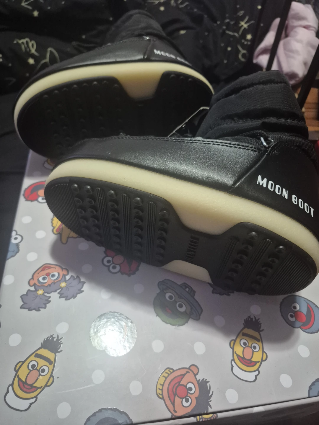 Kids Moon Boot Black Waterproof Winter Boots - photo 2