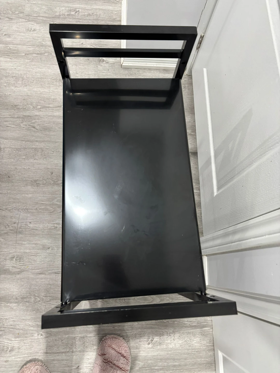 Black 3-Tier Rolling Kitchen Cart - photo 2