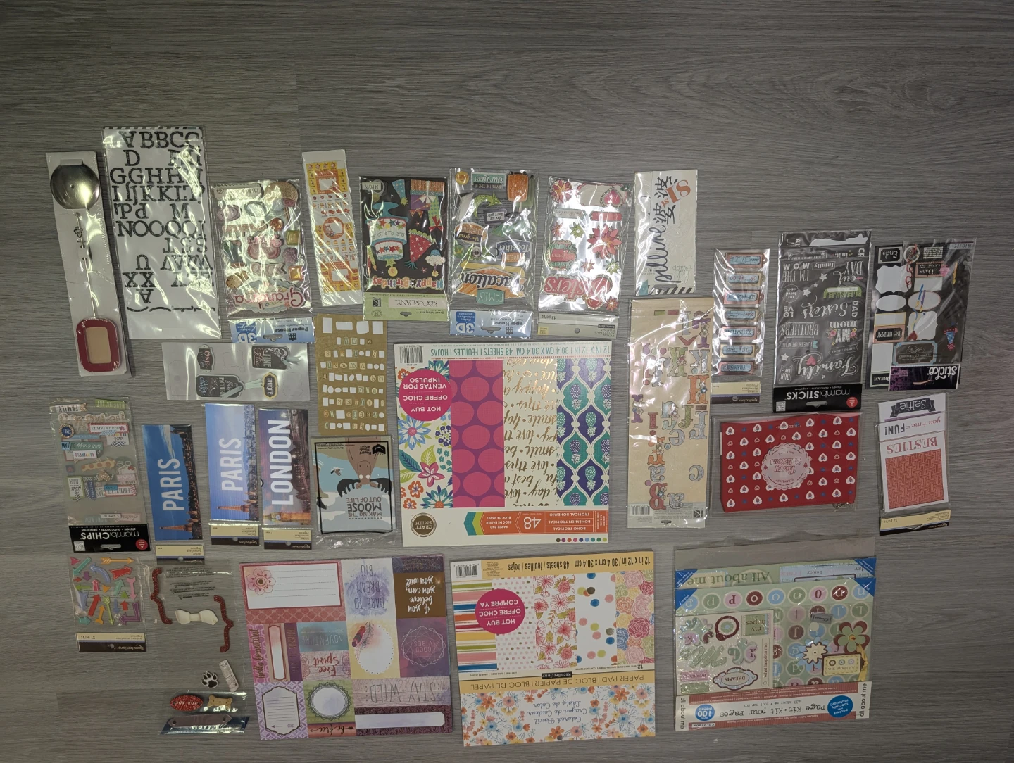 Scrapbooking Paper Pads and Sticker Sheets Bundle - photo 2