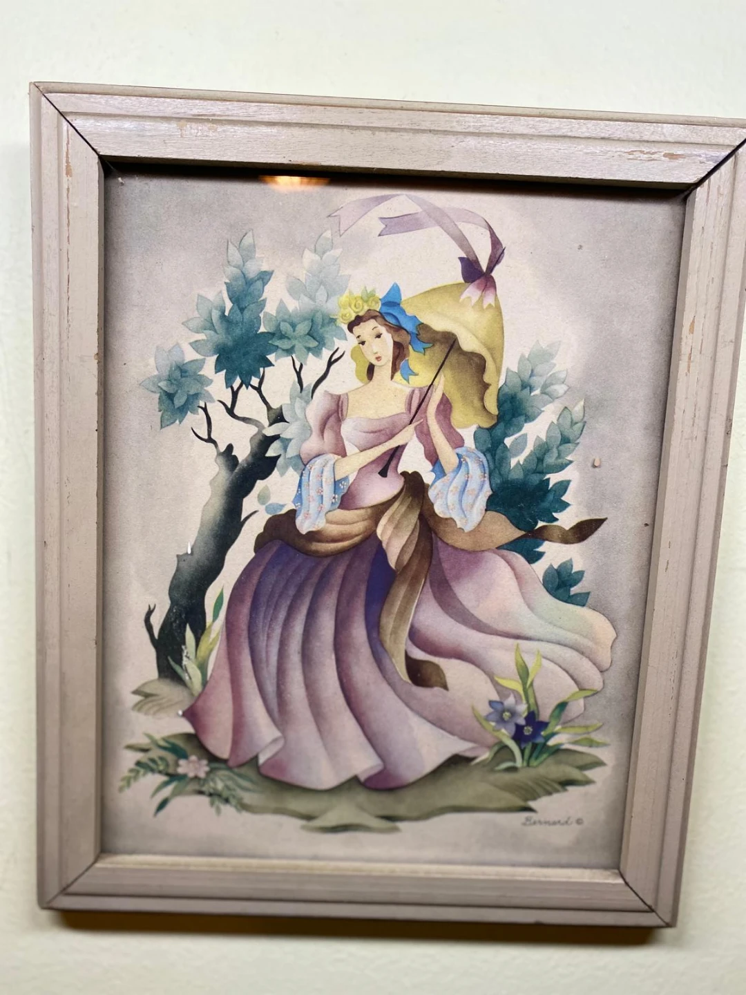 Vintage Bernard Art Print - photo 2