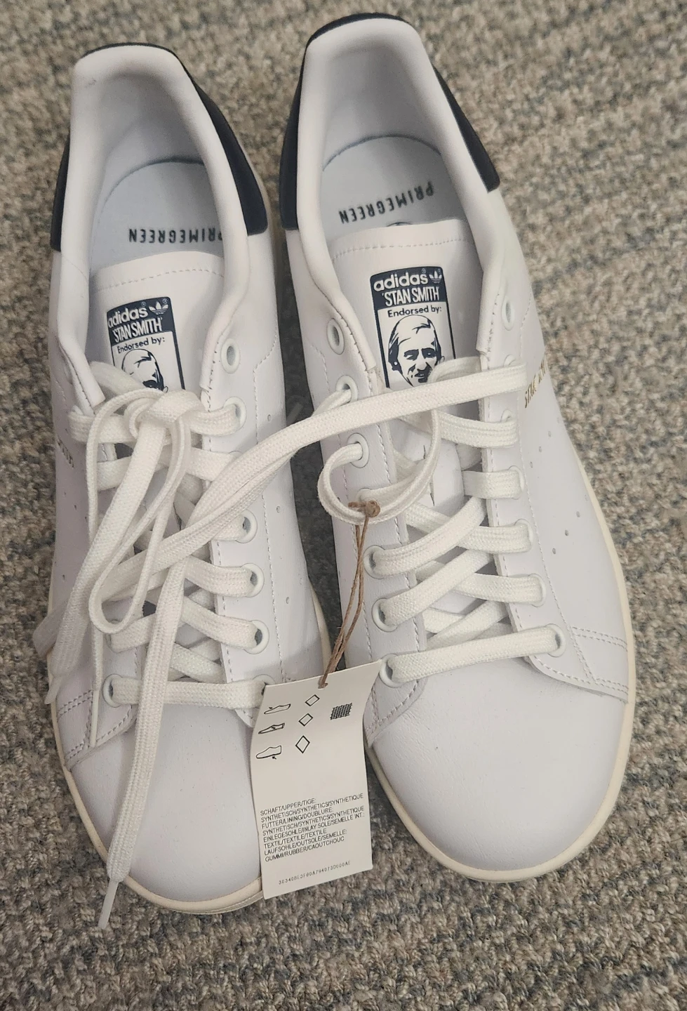 New Adidas Stan Smith White Sneakers
