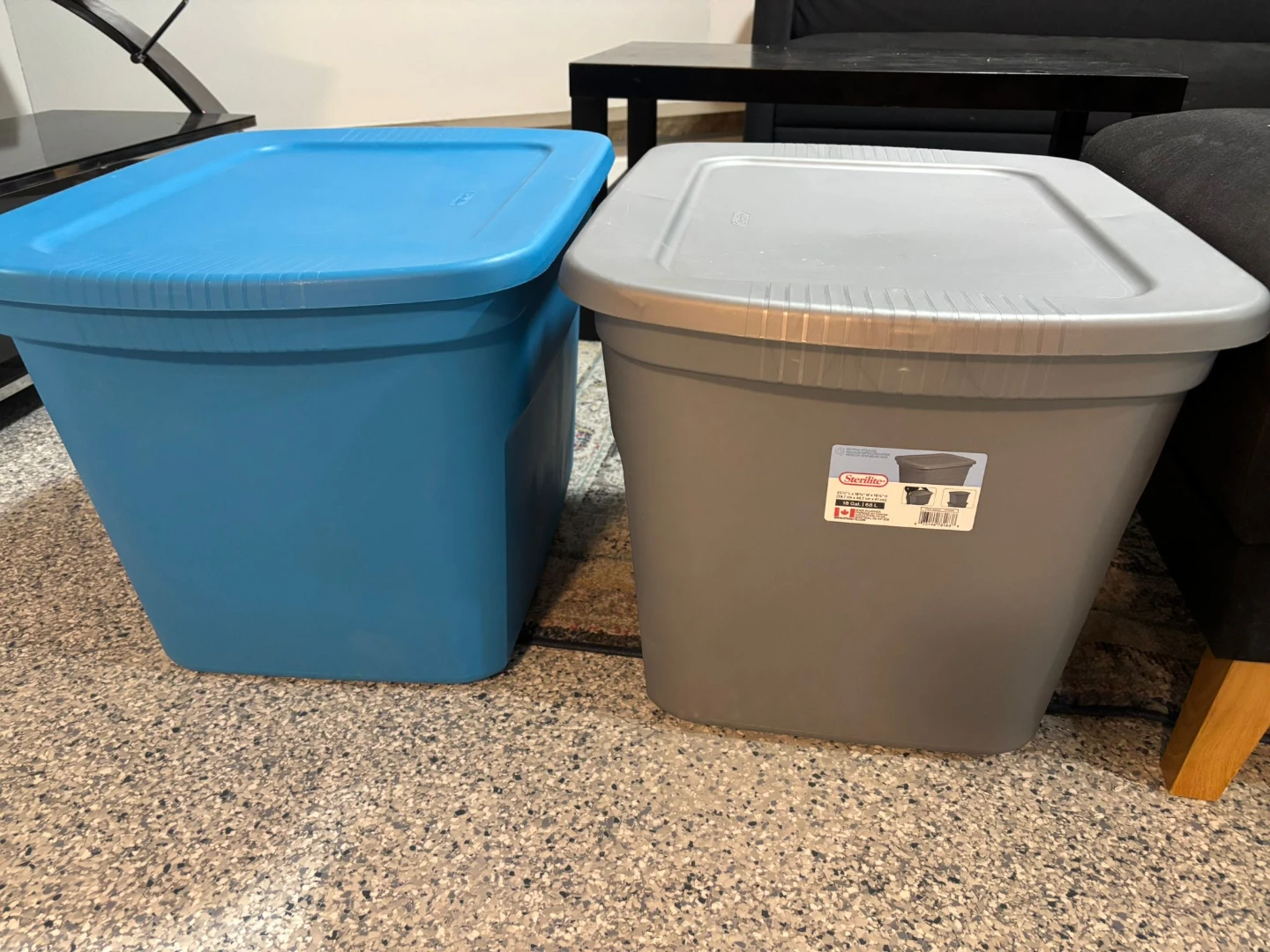 Sterilite Storage Totes with Lids