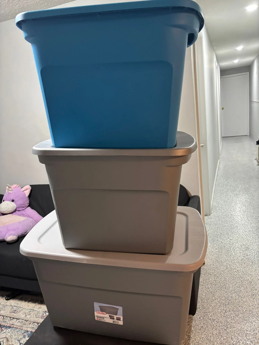 Sterilite Storage Totes with Lids - photo 4