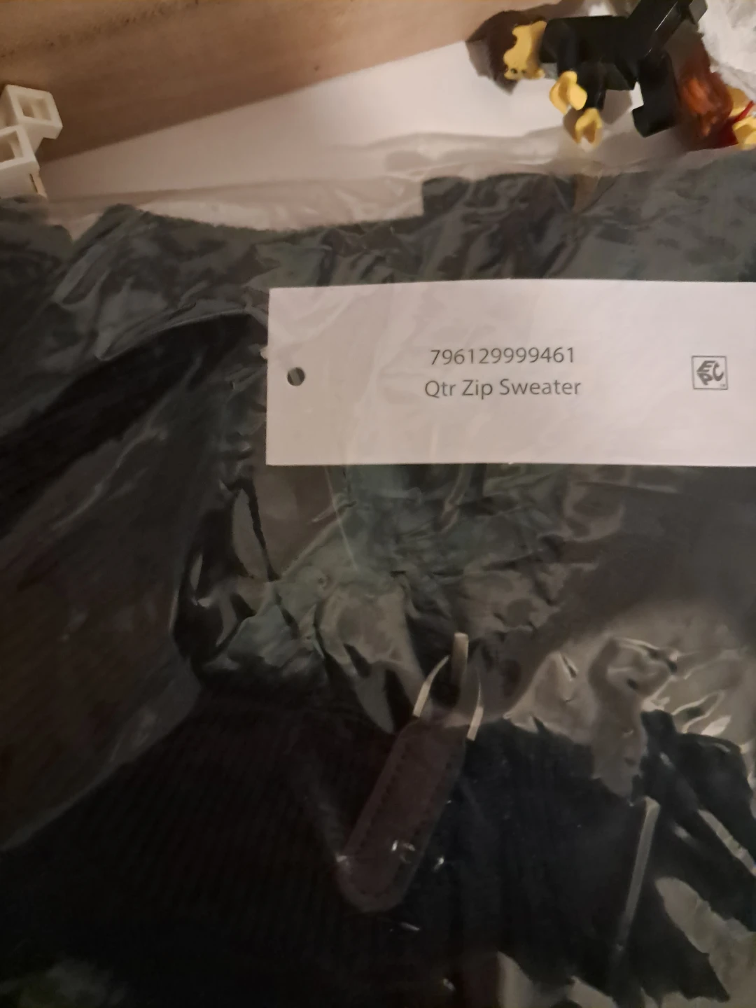 Brand new George Navy Quarter Zip, Large - photo 2