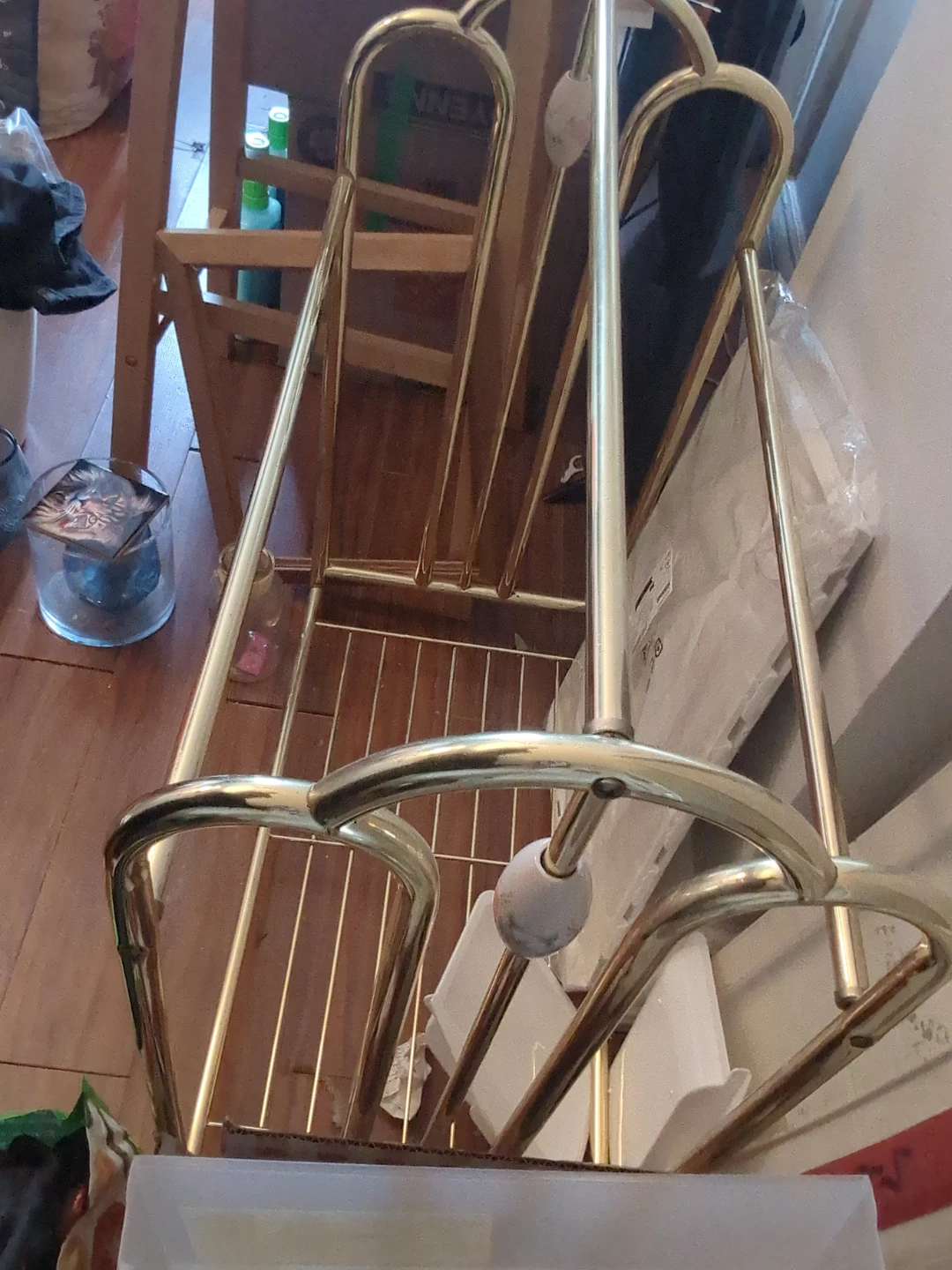 Free brass fabric/blanket rack - photo 2