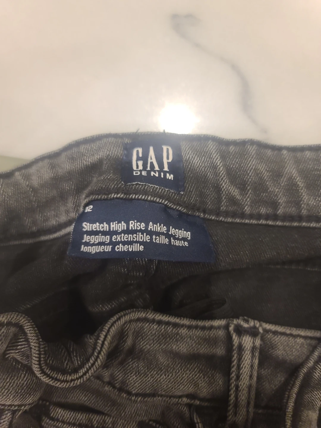 Gap Kids Girls Stretch High Rise Ankle Jeggings - Size 12 - photo 3