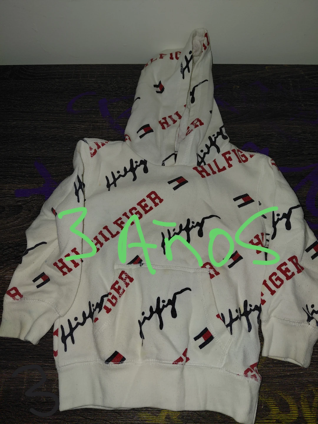 Tommy Hilfiger Kids Hoodie - Size 3