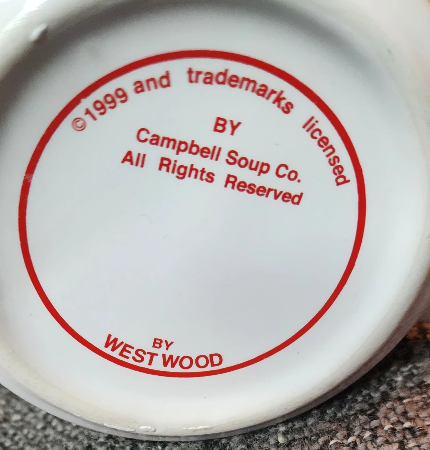 Vintage Campbell's Soup Mug - photo 5