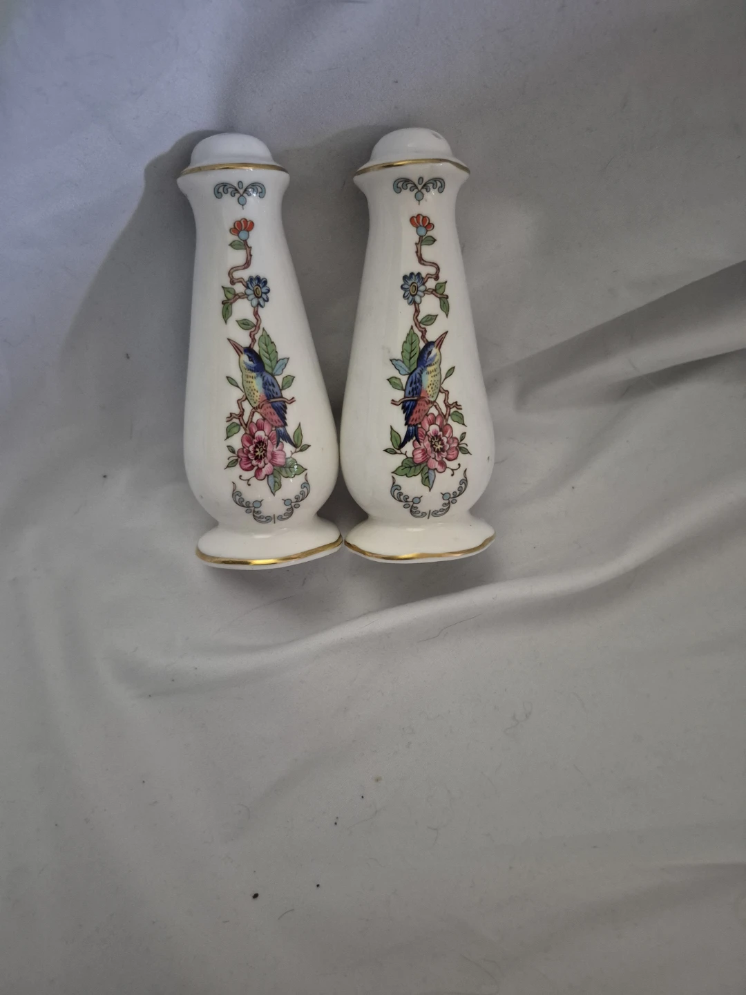 Aynsley "Est. 1775" Salt and Pepper Shakers -