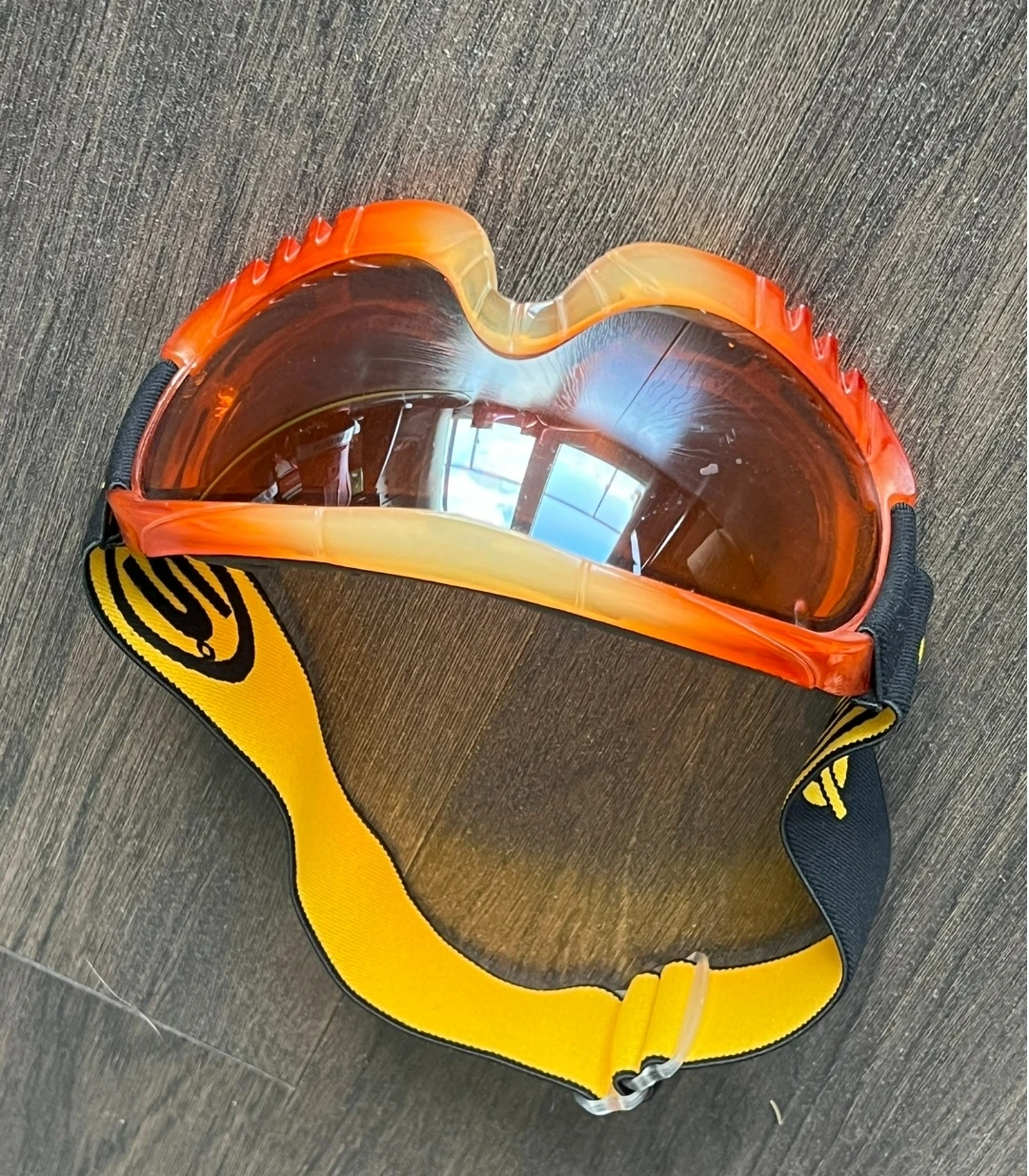 Orange Ski/Snowboard Goggles