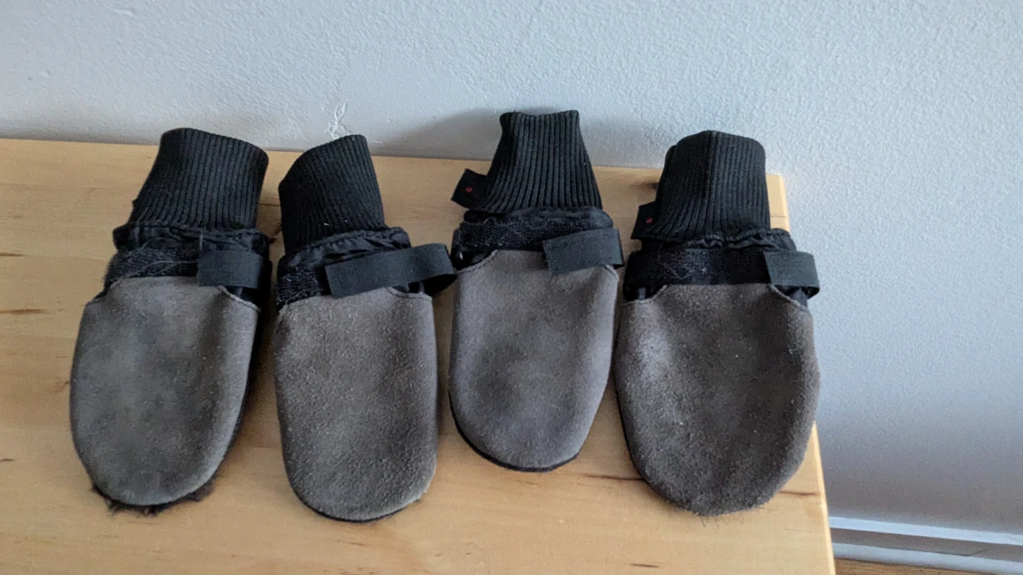 Muttluks Woof Walkers Dog Boots Size S #freecycle - photo 2