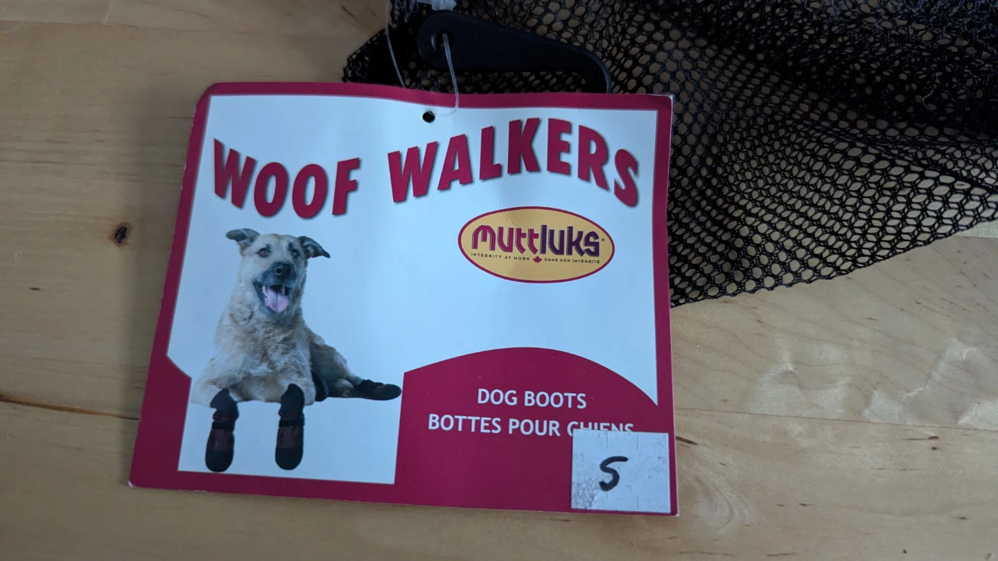 Muttluks Woof Walkers Dog Boots Size S #freecycle - photo 3