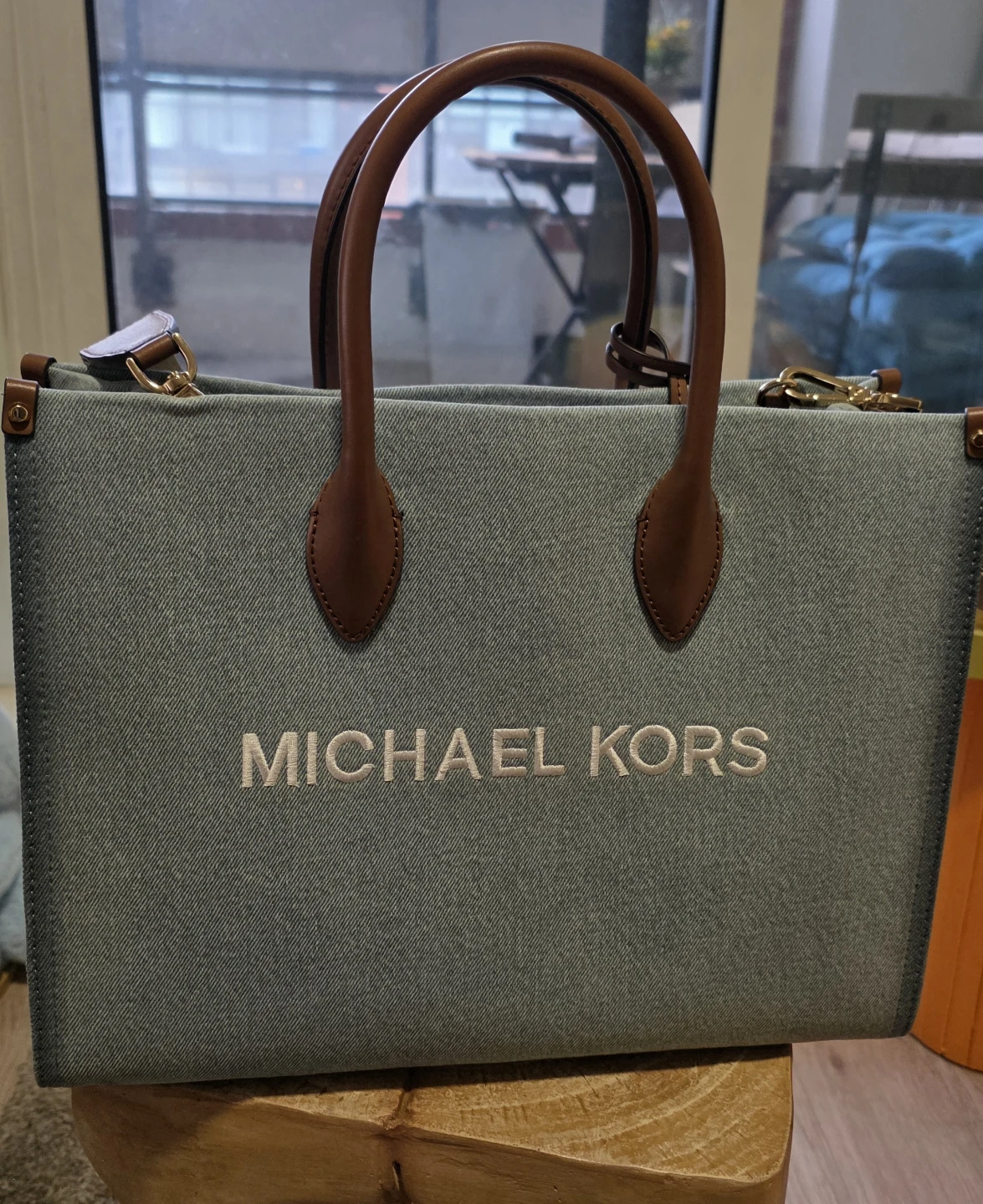 Michael Kors Mirella Denim Tote Bag - photo 2