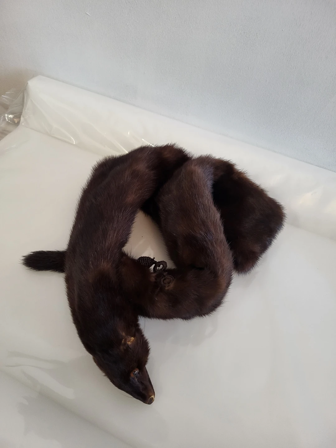 Vintage Mink Fur Stole Scarf - photo 3