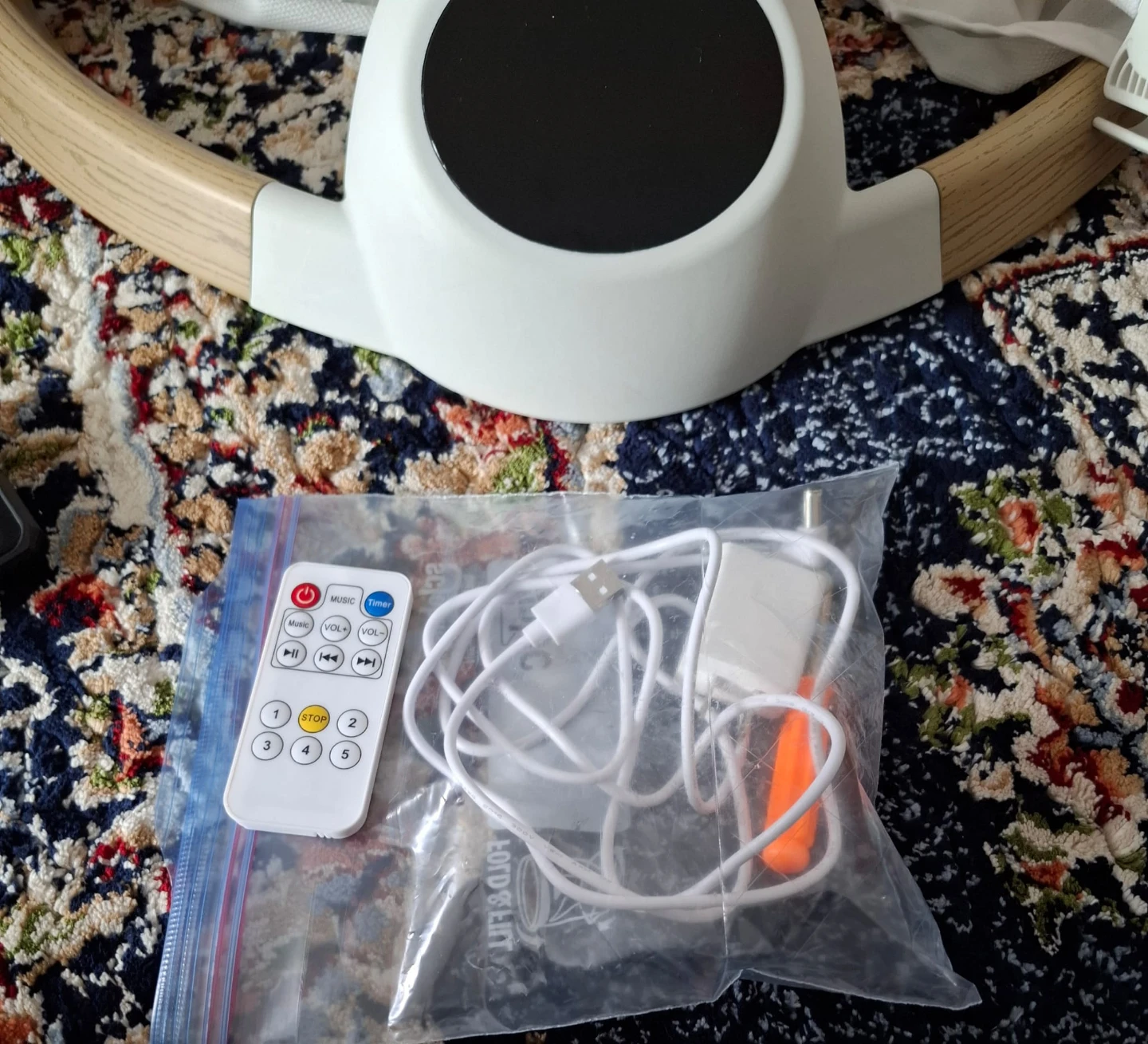 Baby Electric Swing Rocker with Music and Remote - photo 4