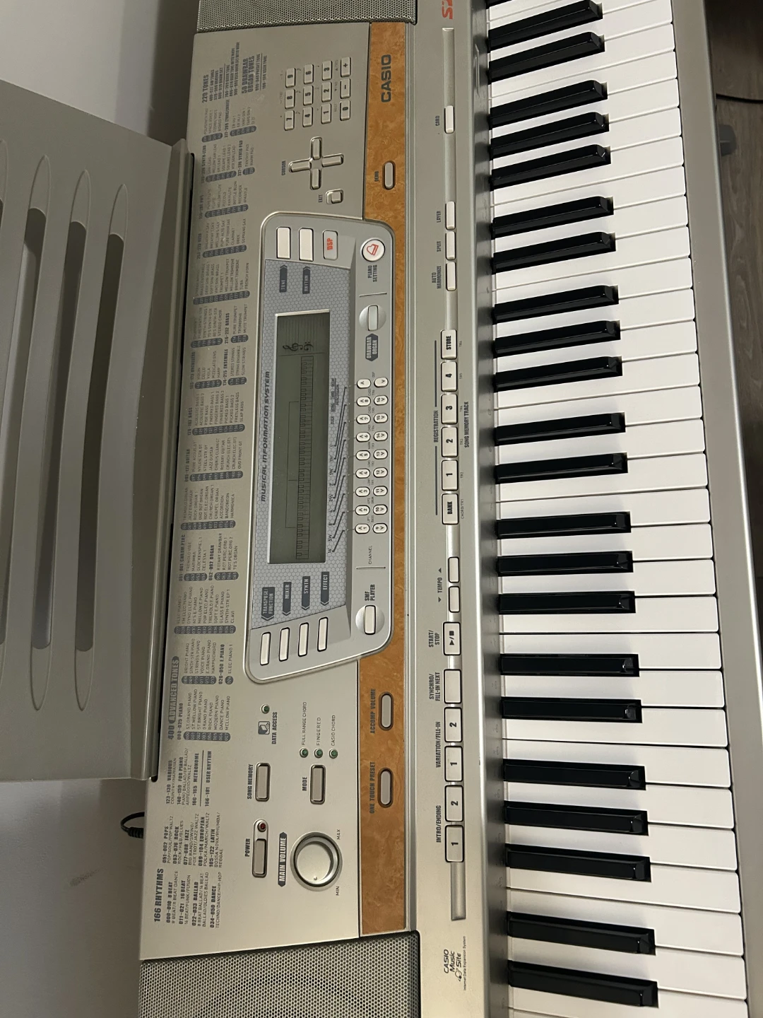 CASIO piano keyboard (88 keys) - photo 3