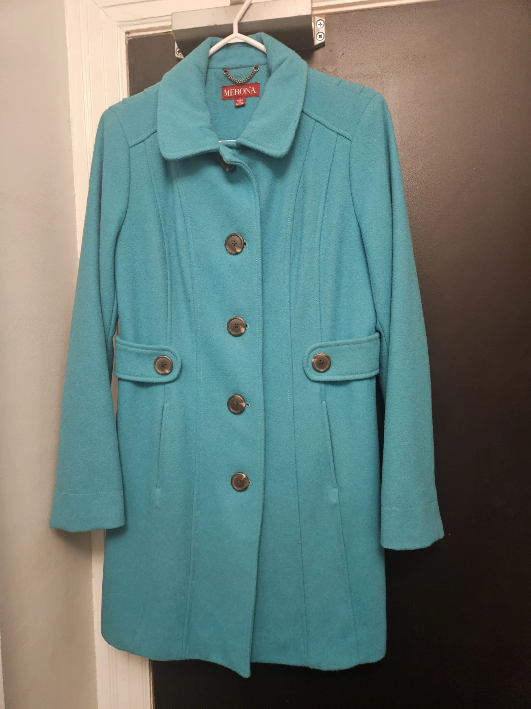 Teal Coat Size M
