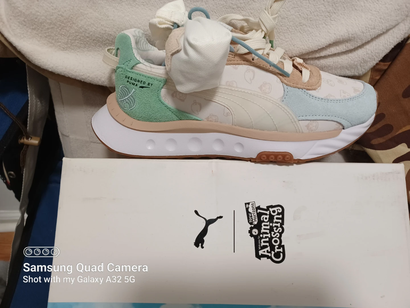 Puma WildRider Animal Crossing Jr. Shoes