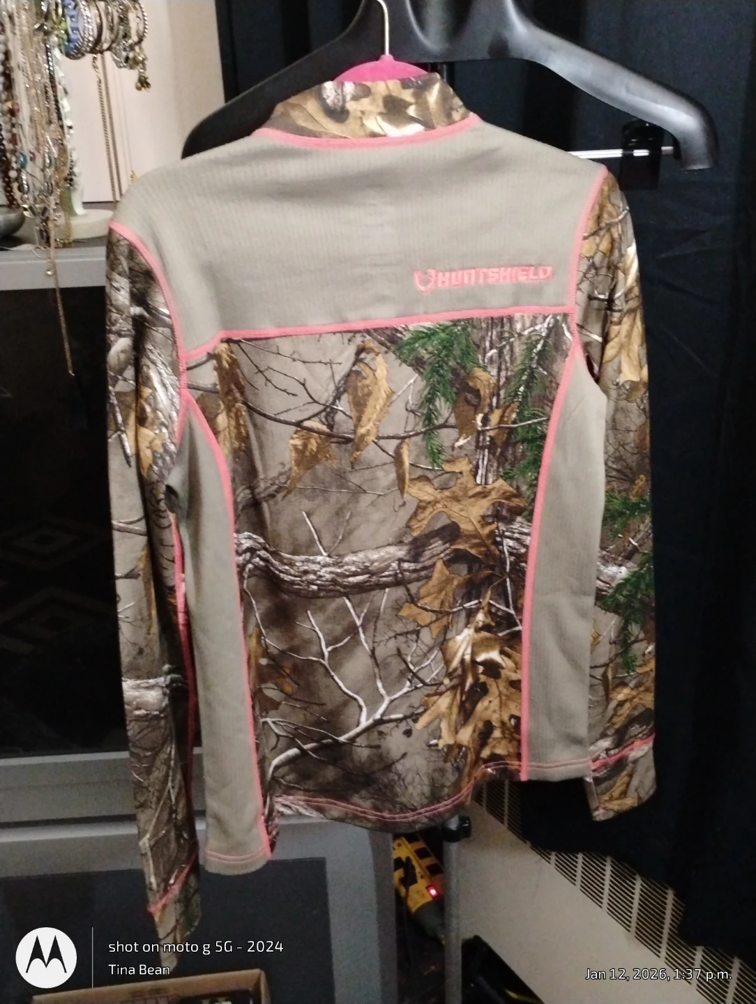 Huntshield Camo Long Sleeve Top - Size S - photo 2