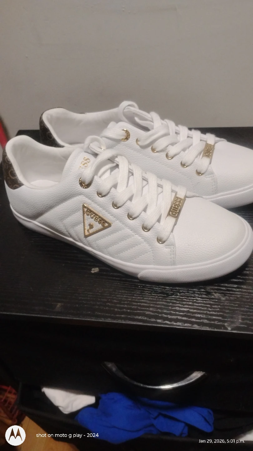 Guess Women's White Fashion Sneakers