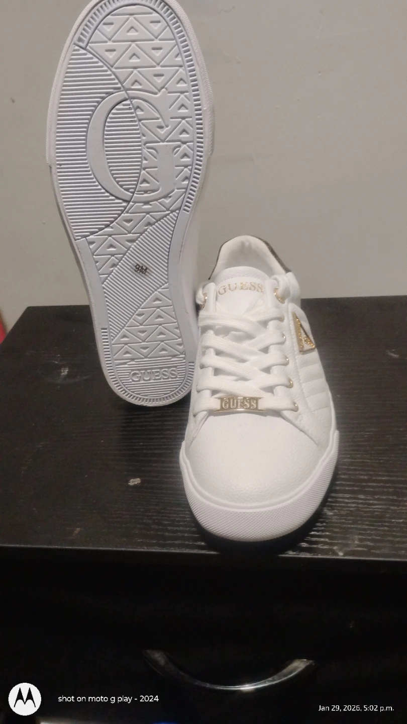 Guess Women's White Fashion Sneakers - photo 2