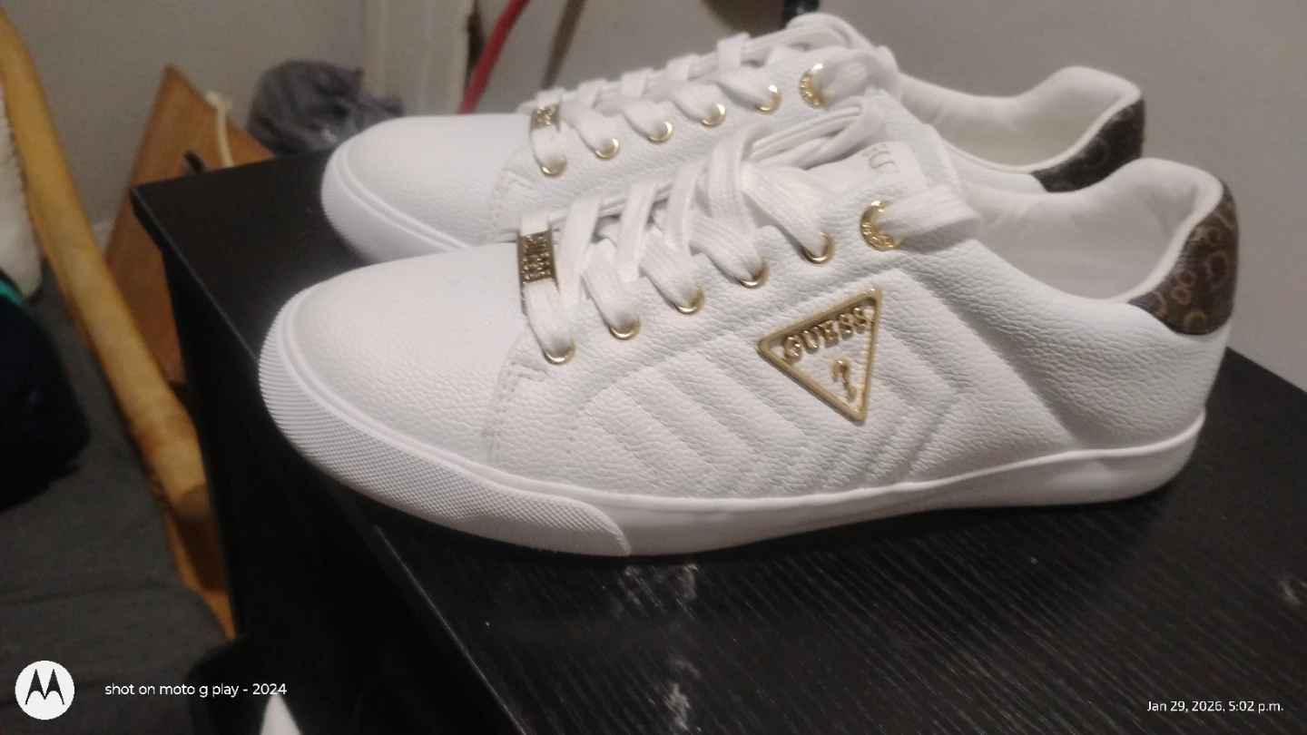 Guess Women's White Fashion Sneakers - photo 3