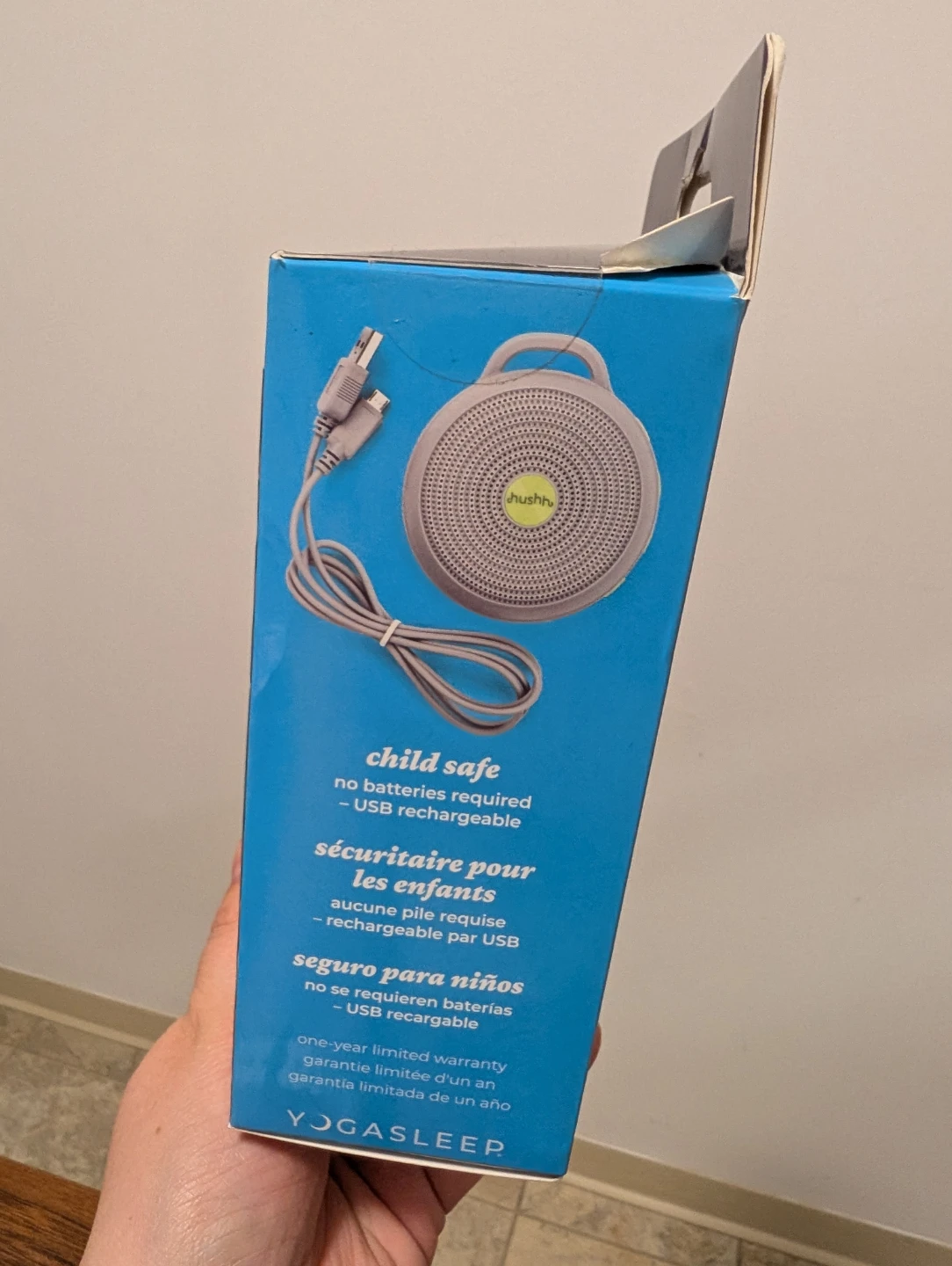 Yogasleep Hushh Portable White Noise Machine - photo 3