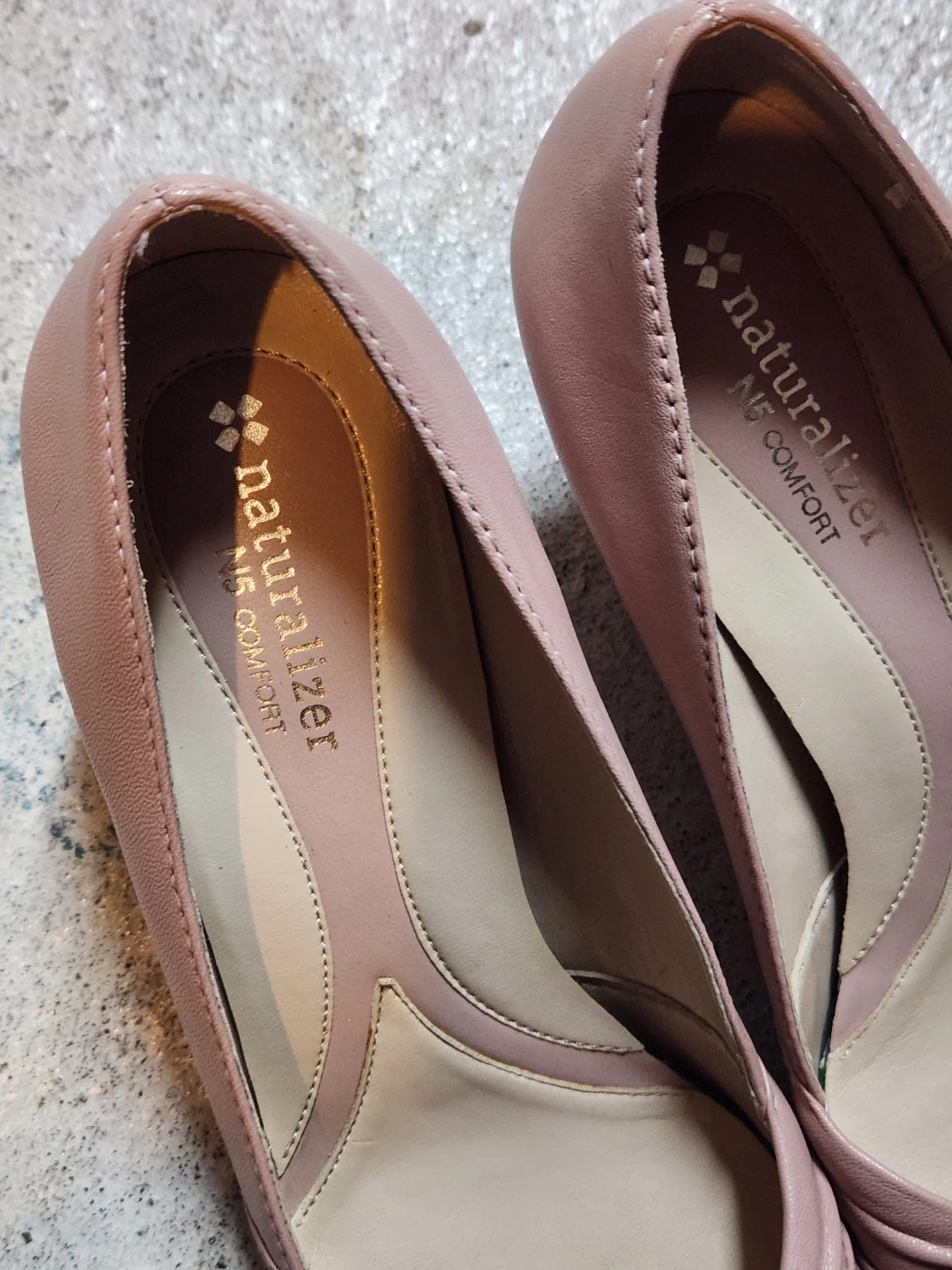 Naturalizer Berrie Heels - Size 8W, Light Pink - photo 2