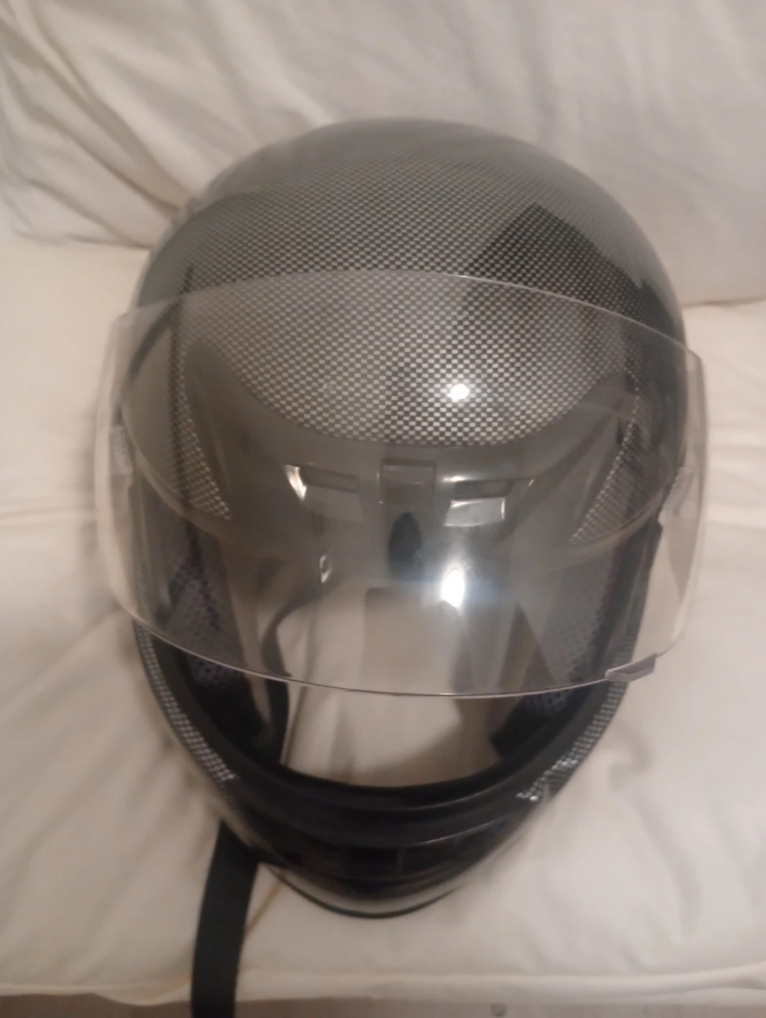 DOT Motorcycle Helmet-Grey Race Pattern