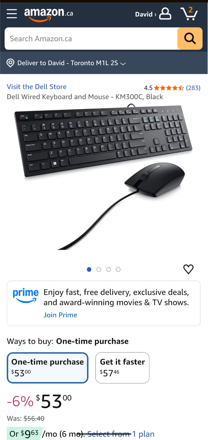 New Dell Keyboard and Mouse Combo - photo 3