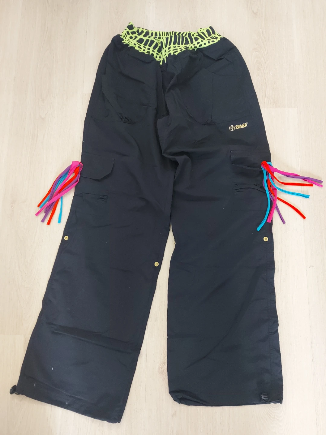 Zumba Black Cargo Pants