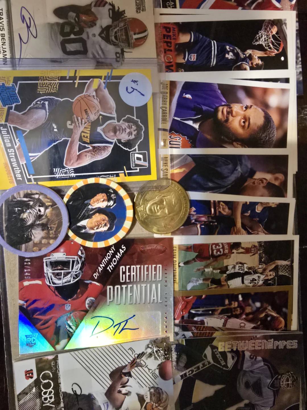 Collection of Sports Trading Cards and Collectibles