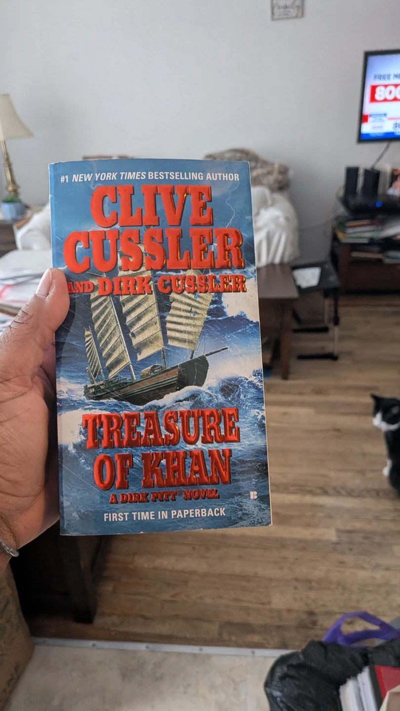 Treasure of Khan by Clive Cussler