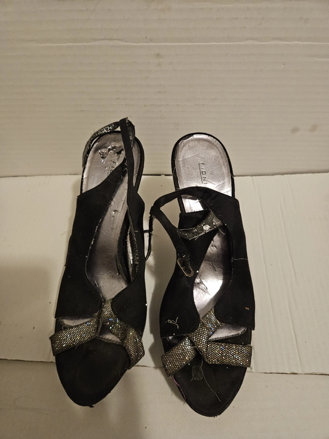Fioni Black Heels - Size 9 🤎