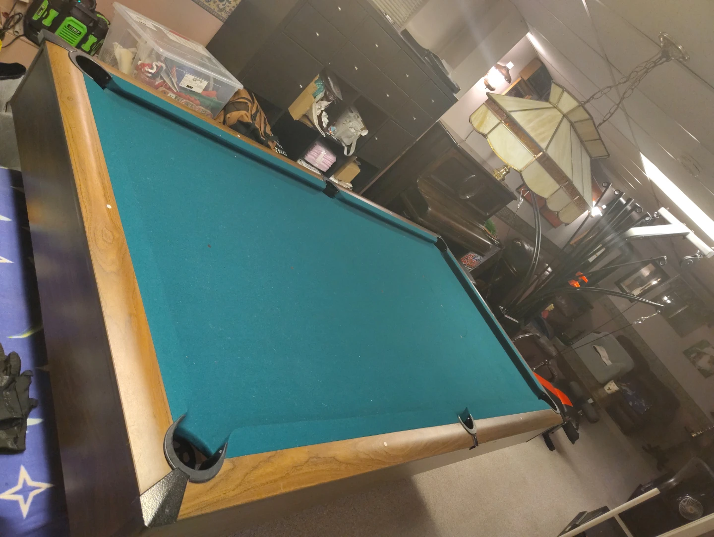 Pool Table with Accessories