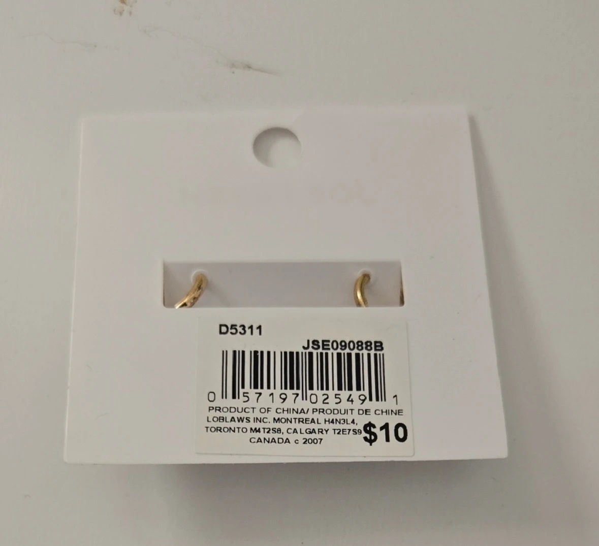 Joe Fresh Blue Stone Earrings - New - photo 2