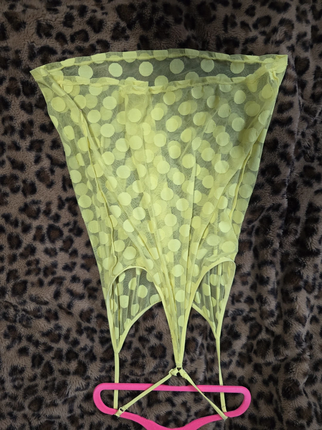 Yellow Polka Dot Cover-Up - photo 2