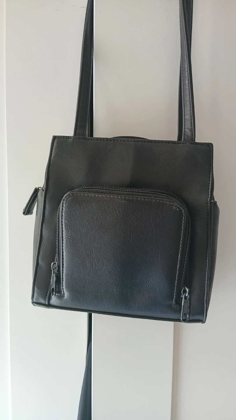Rosetti Black Faux Leather Shoulder Bag - photo 3